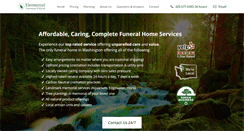 Desktop Screenshot of elementalfuneral.com